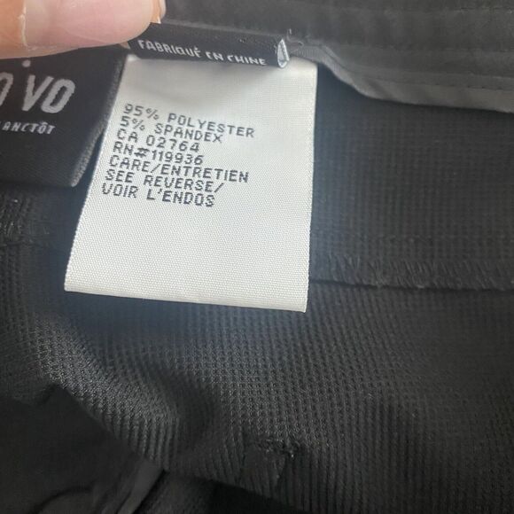N VO by Lanctot Women’s Black Straight Leg Golf Pants Size 14 - Picture 8 of 11